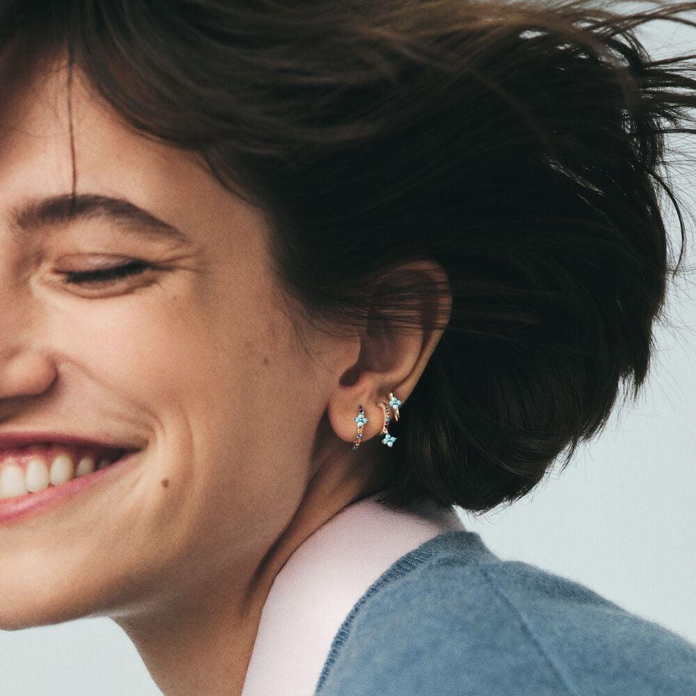 Agatha Piercing Créole MIX& MATCH - Multicolore / Doré 02390464-256-TU