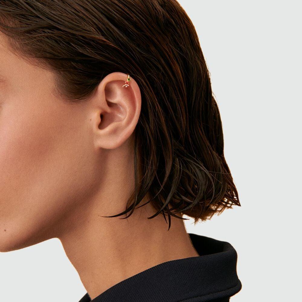 Agatha Piercing Ear Cuff AMAS - Multicolore / Doré 02390393-256-TU