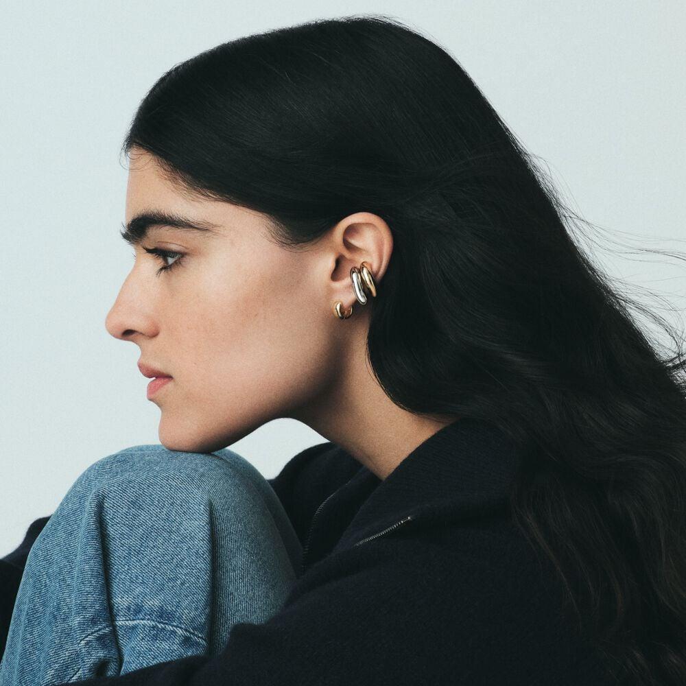 Agatha Piercing Ear Cuff LEO - Argenté 02350960-064-TU