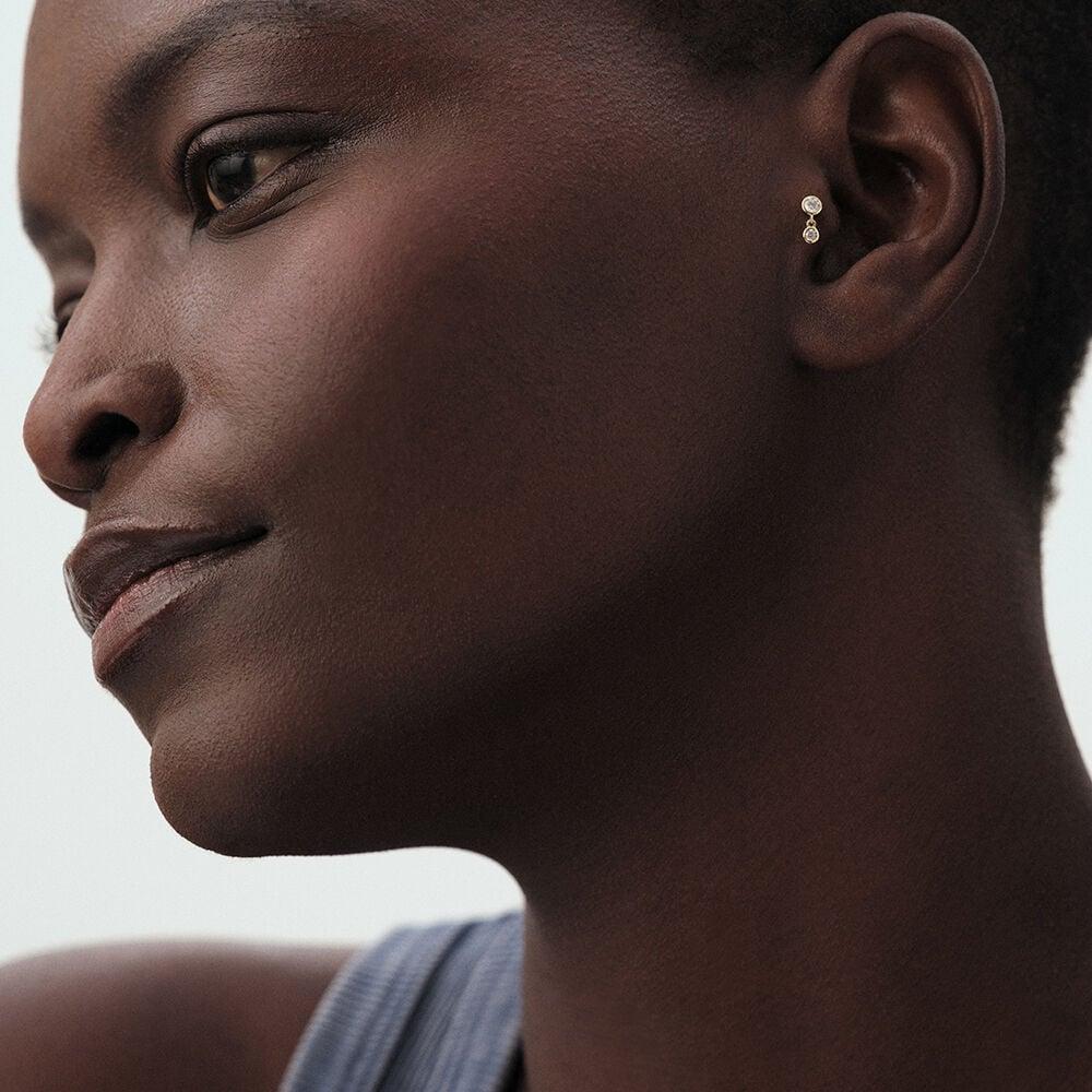 Agatha Piercing Hélix & Tragus MIX& MATCH - Cristal / Doré 02390557-137-TU