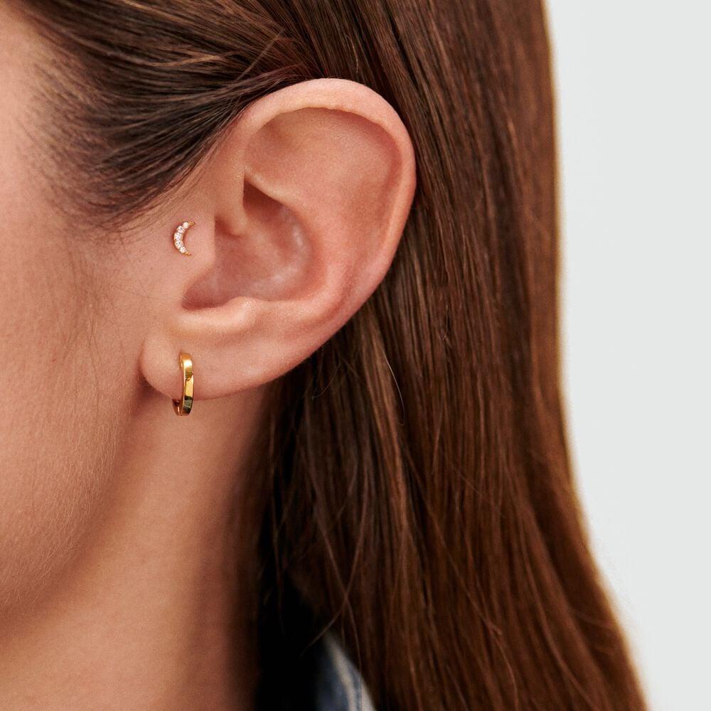 Agatha Piercing Hélix & Tragus PALOMA - Cristal / Doré 02390516-137-TU