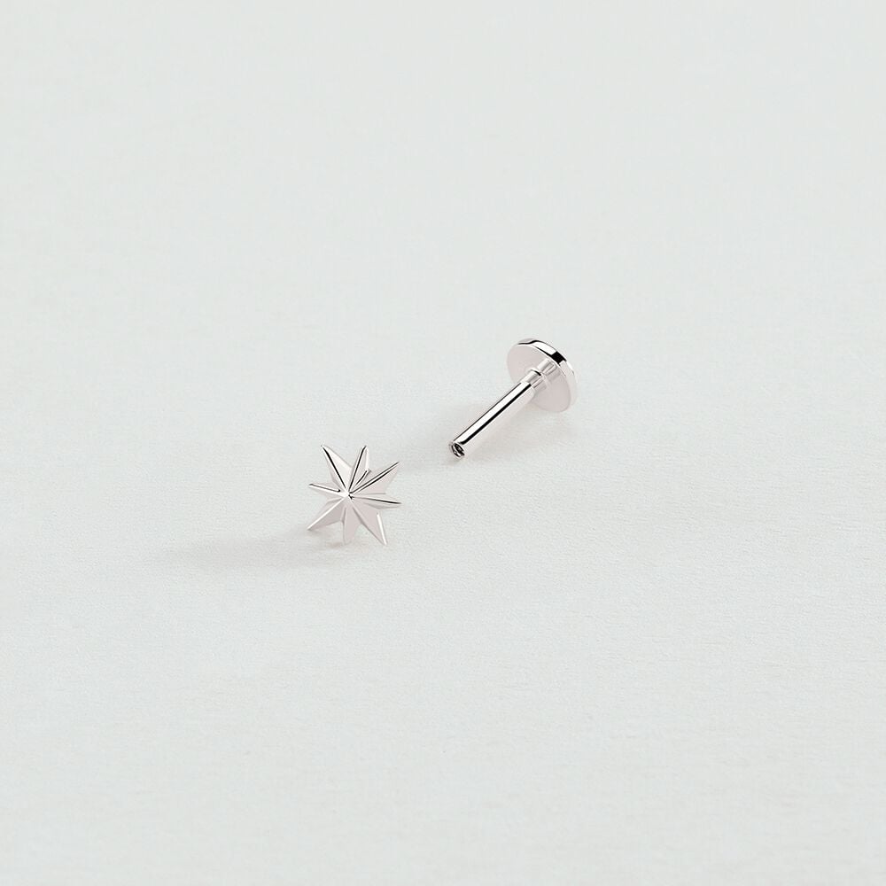 Agatha Piercing Hélix & Tragus PATI - Argenté 02321153-050-TU