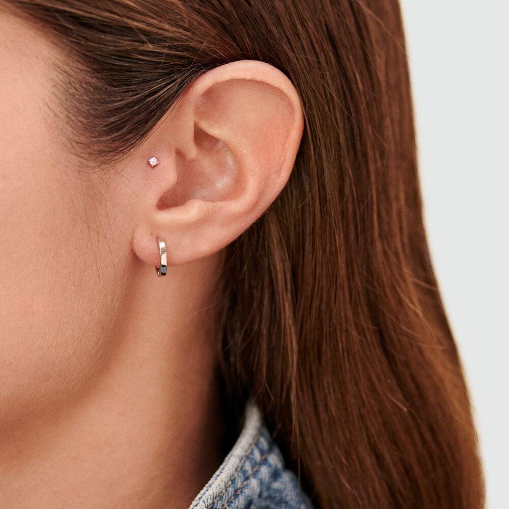 Agatha Piercing Hélix & Tragus PAULA - Cristal / Argenté 02321151-136-TU