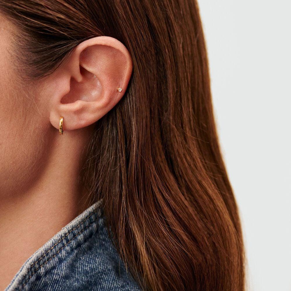 Agatha Piercing Hélix & Tragus PAULA - Cristal / Doré 02390513-137-TU