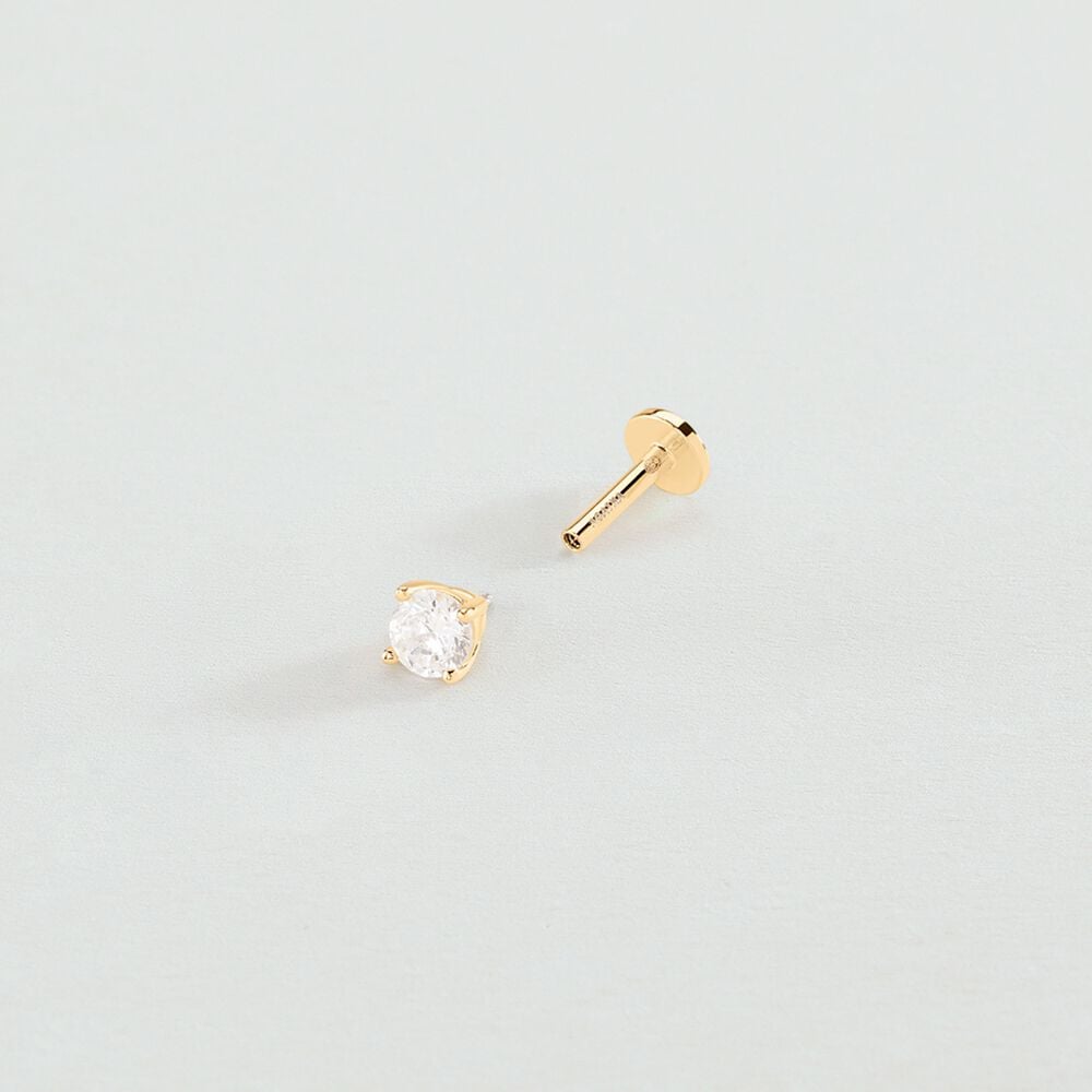 Agatha Piercing Hélix & Tragus PAULA - Cristal / Doré 02390514-137-TU