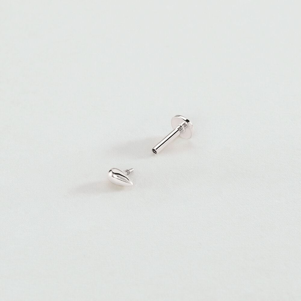 Agatha Piercing Hélix & Tragus POLENE - Argenté 02321156-050-TU