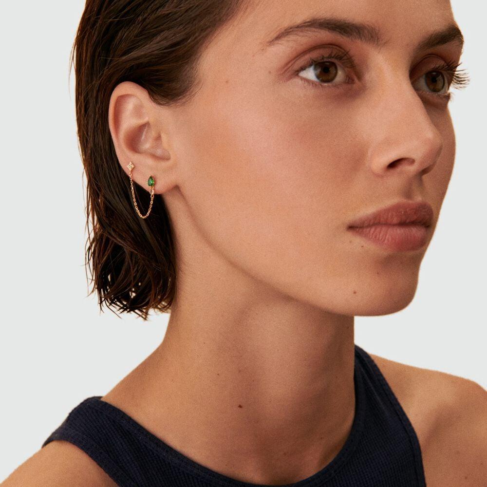 Agatha Piercing Puce ASTRAL - Vert / Doré 02390282-658-TU