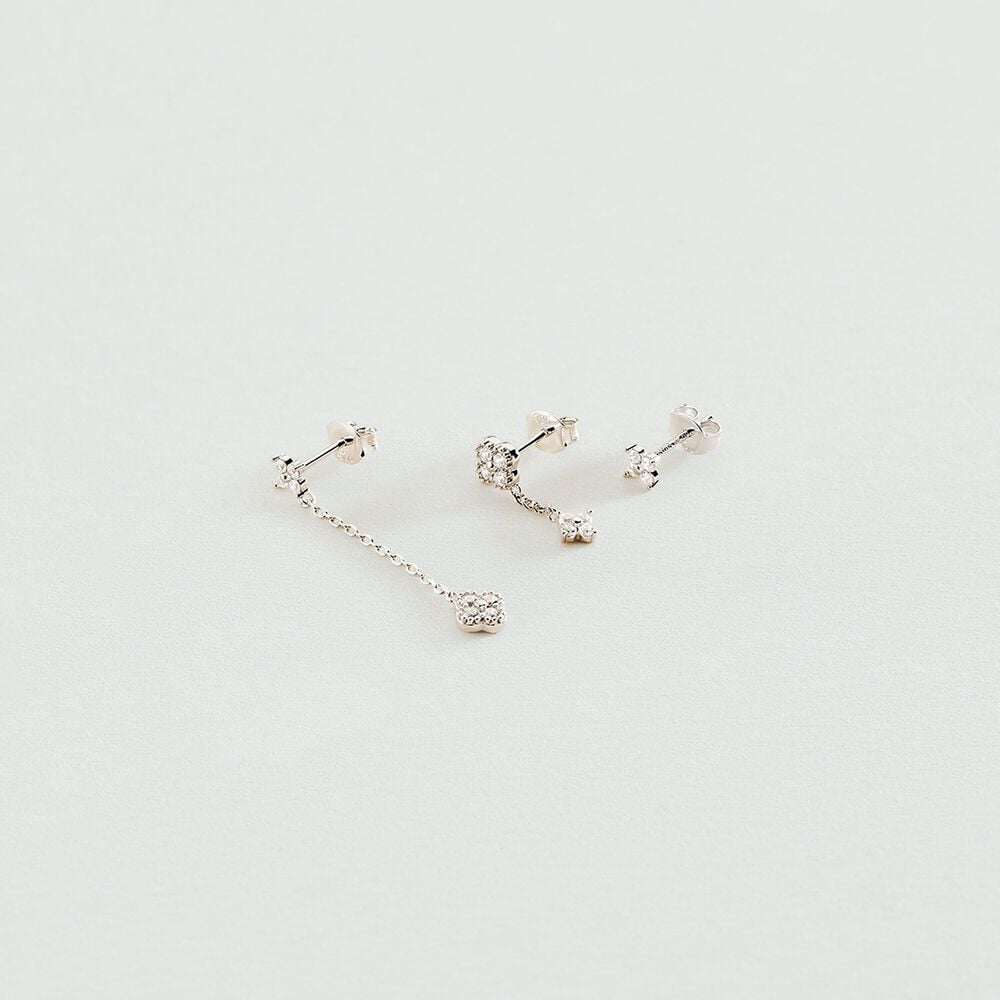 Agatha Piercing puce BELOVED - Cristal / Argenté 02321266-136-TU