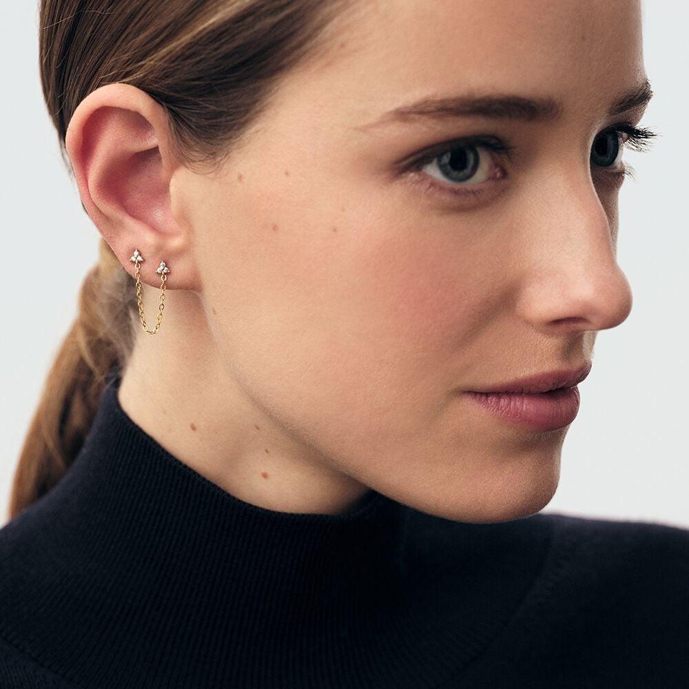 Agatha Piercing Puce BONISIMO - Cristal / Doré 02390062-137-TU