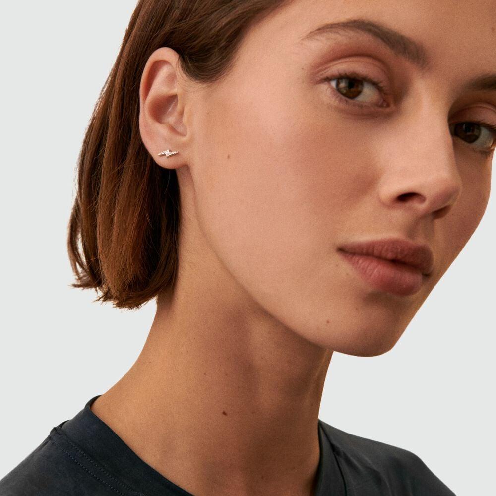 Agatha Piercing Puce ECLAIR - Cristal / Argenté 02320652-136-TU