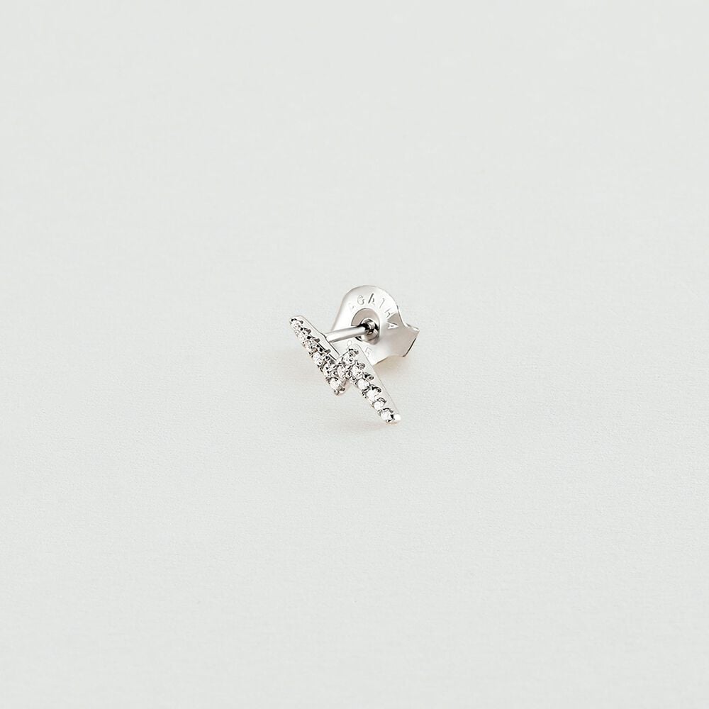 Agatha Piercing puce ECLAIR - Cristal / Argenté 02320652-136-TU