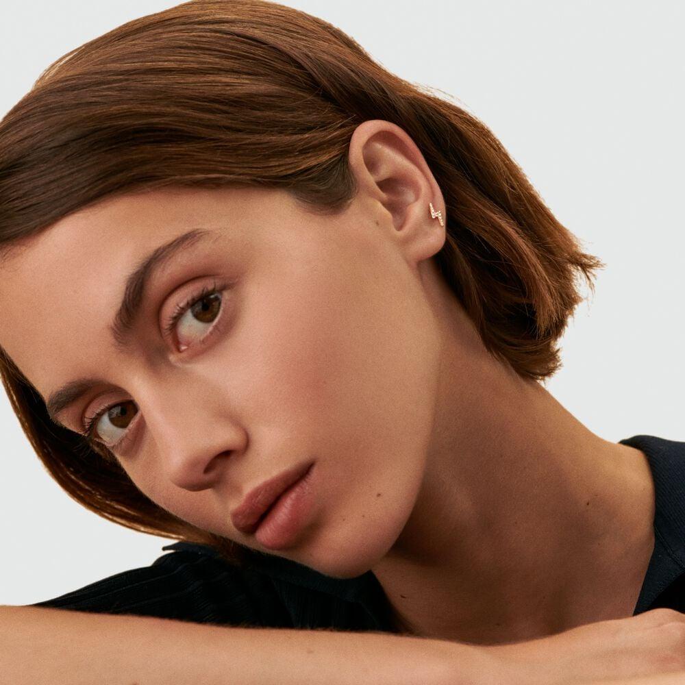 Agatha Piercing Puce ECLAIR - Cristal / Doré 02390075-137-TU