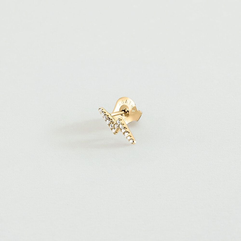 Agatha Piercing puce ECLAIR - Cristal / Doré 02390075-137-TU