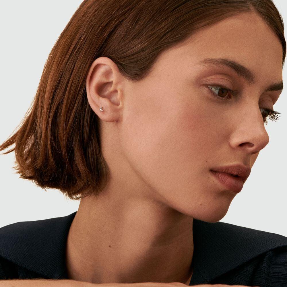 Agatha Piercing Puce LUNITA - Cristal / Argenté 02320760-136-TU