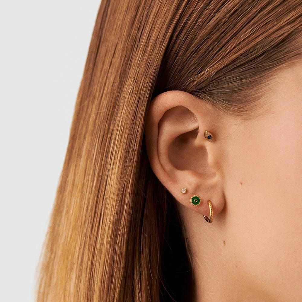 Agatha Piercing Puce MINI - Cristal / Doré 02390085-137-TU