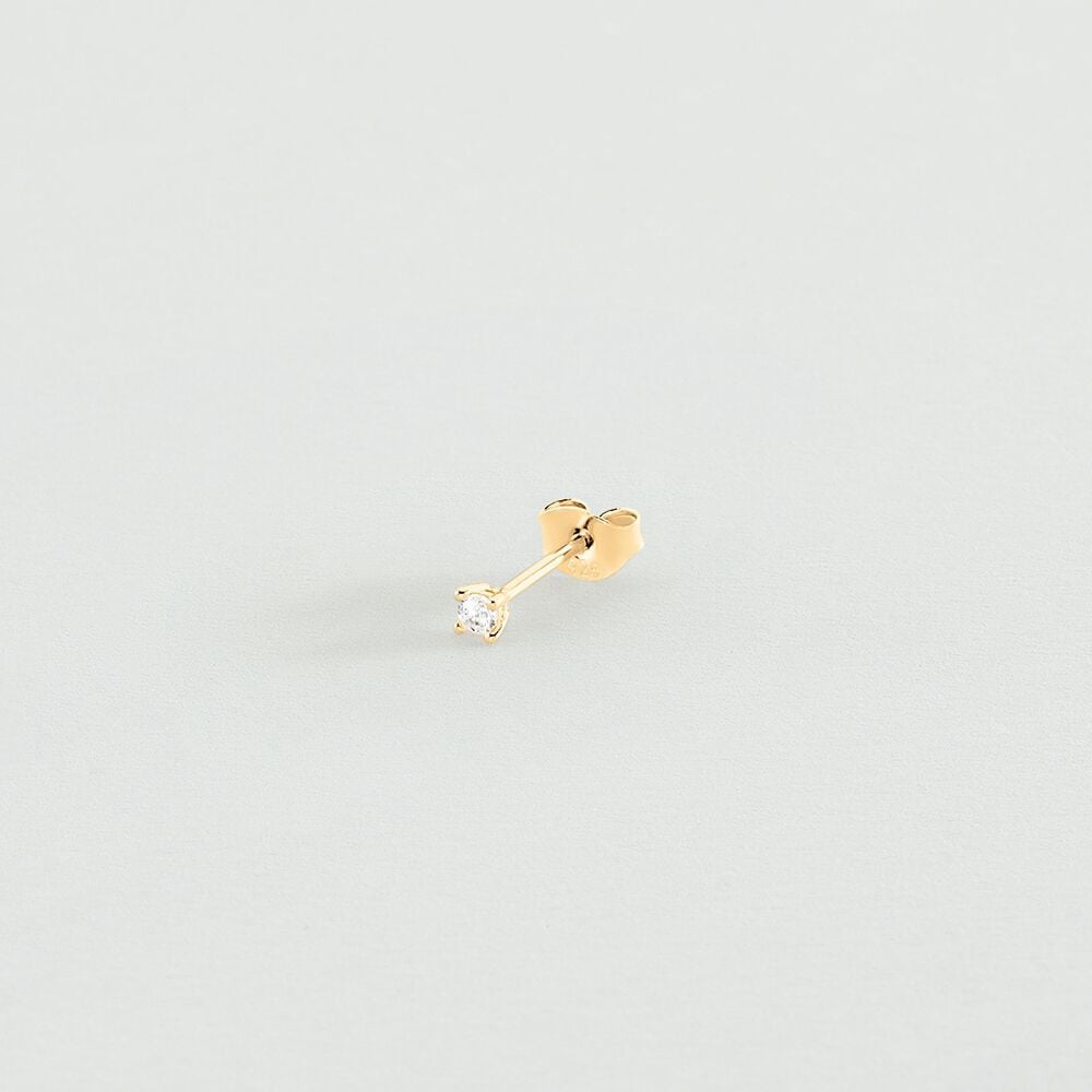 Agatha Piercing puce MINI - Cristal / Doré 02390085-137-TU