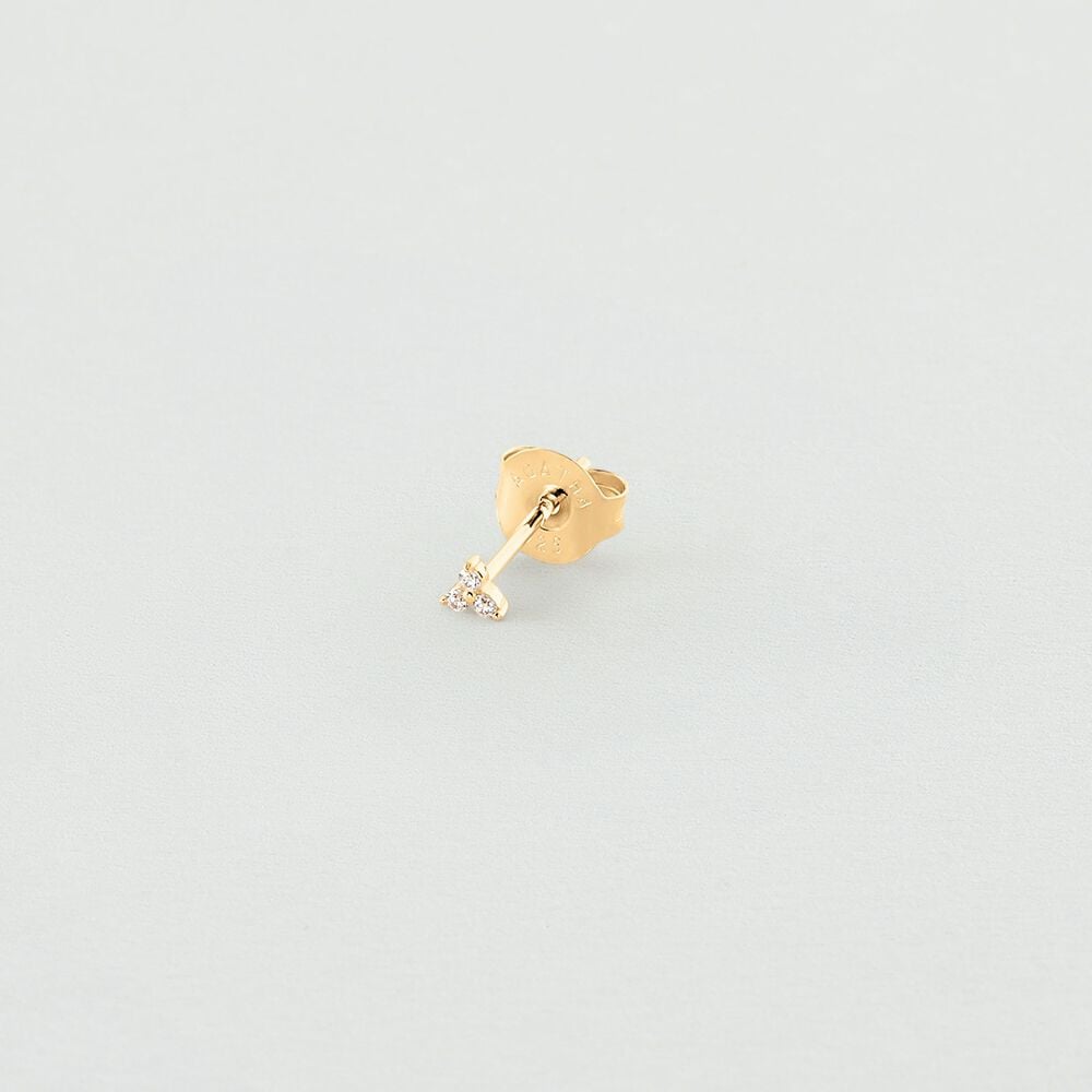 Agatha Piercing puce MINPUNTA - Cristal / Doré 02390057-137-TU