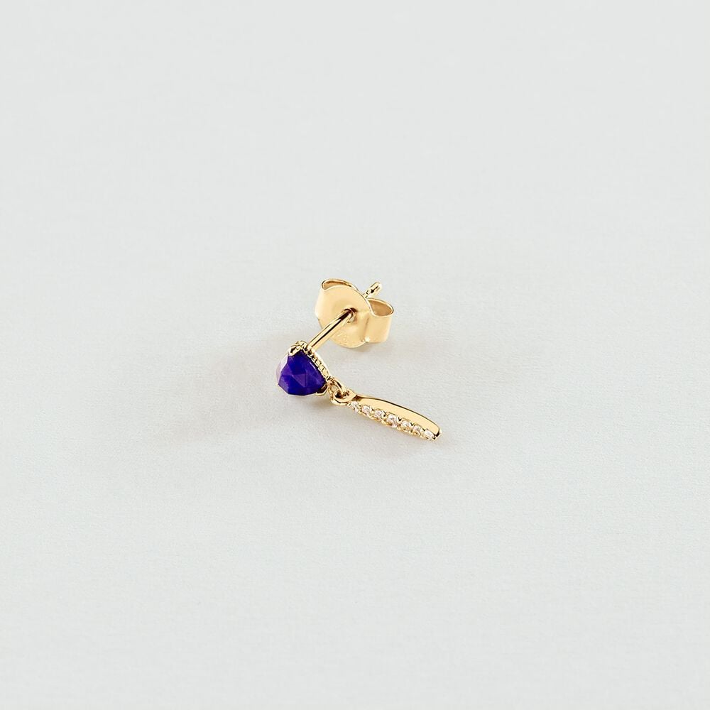 Agatha Piercing puce MIX & MATCH - Bleu Lapis 02390416-224-TU