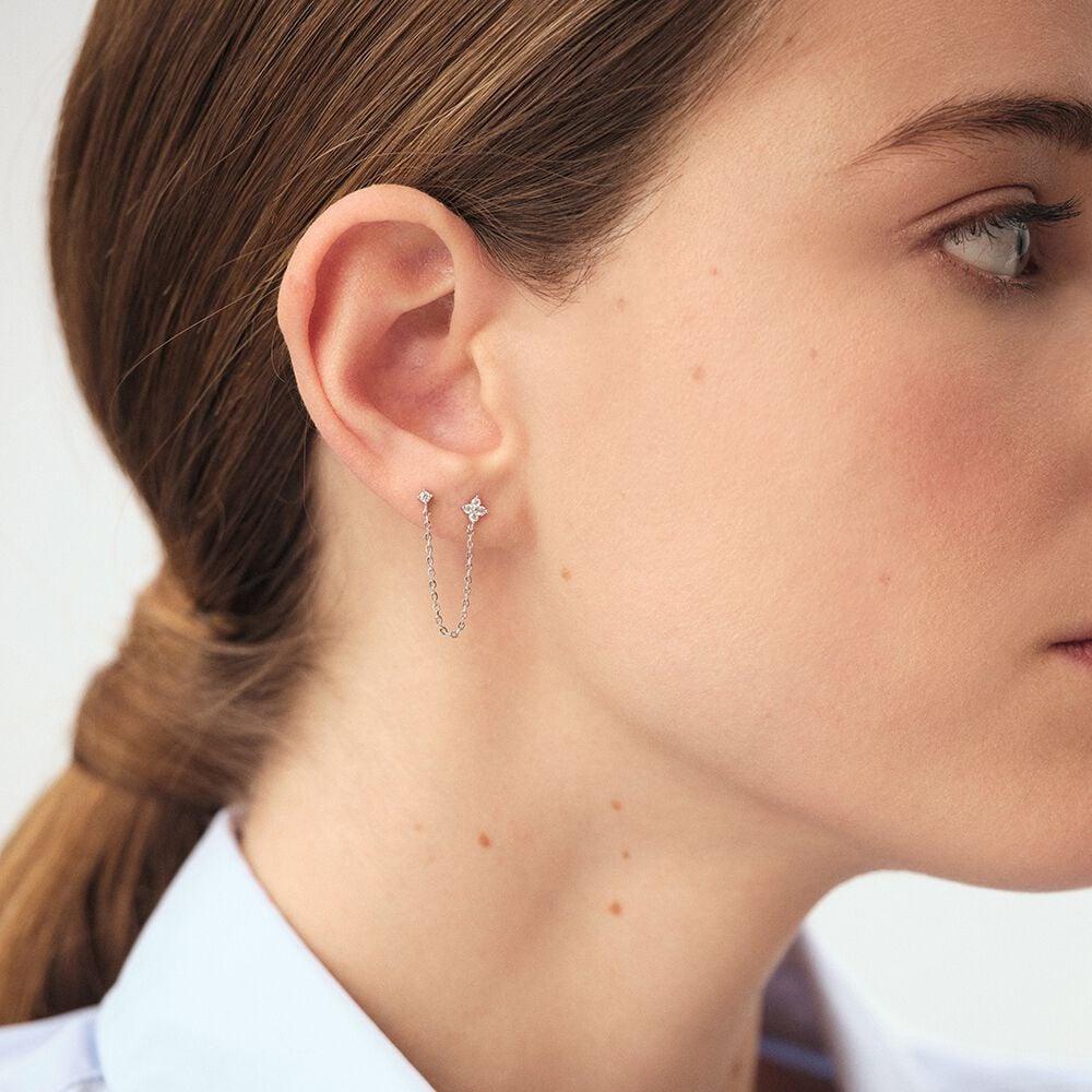 Agatha Piercing Puce MIX& MATCH - Cristal / Argenté 02321277-136-TU