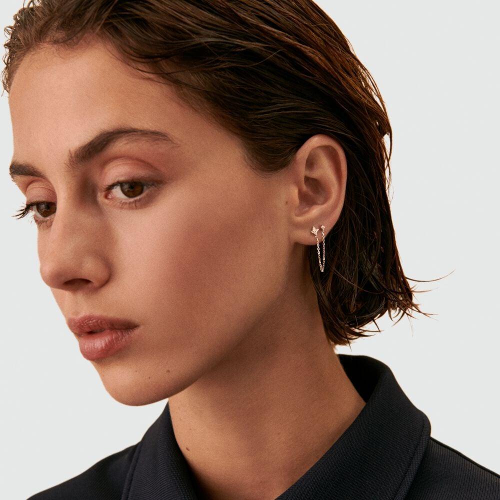 Agatha Piercing Puce MIX& MATCH - Cristal / Argenté 02321277-136-TU