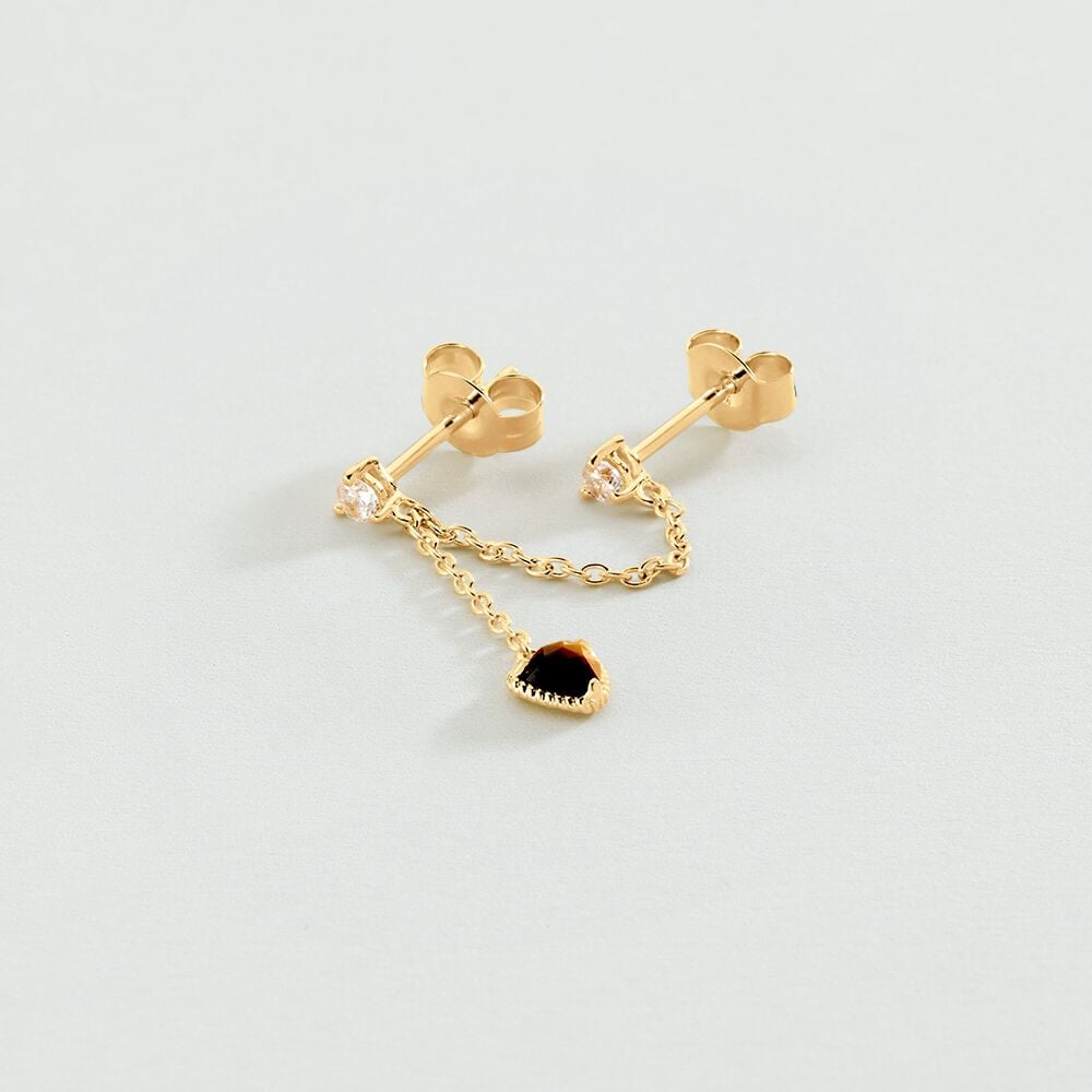 Agatha Piercing puce MIX & MATCH - Oeil de tigre 02390418-274-TU