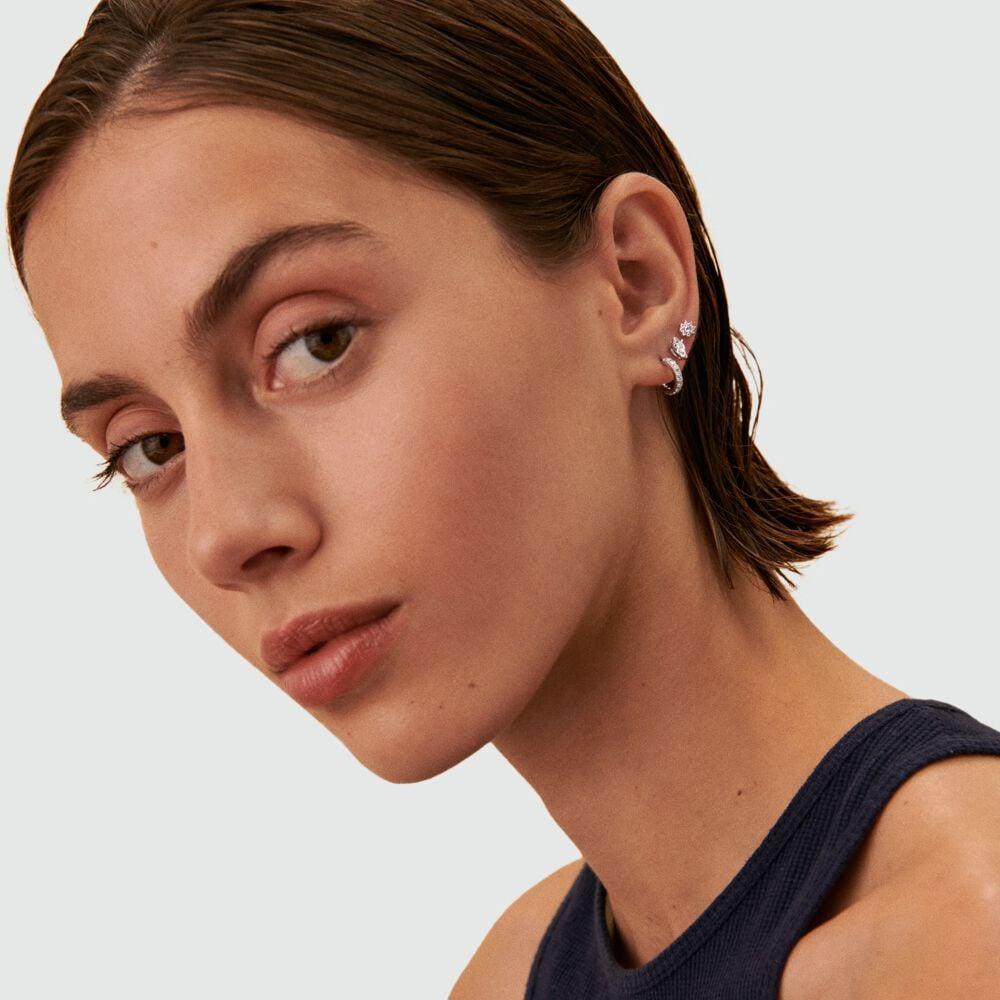 Agatha Piercing Puce PARADIS - Cristal / Argenté 02321079-136-TU