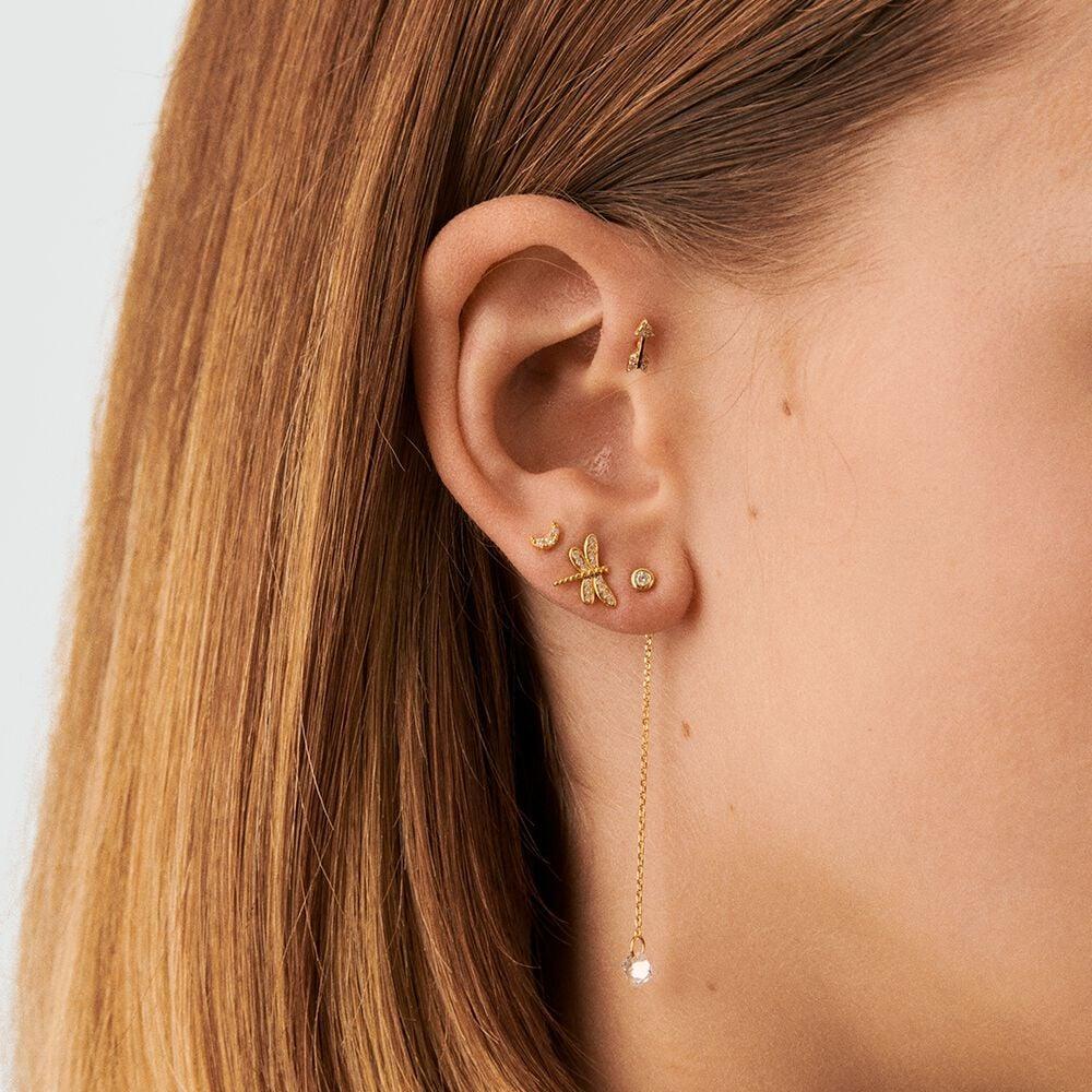 Agatha Piercing Puce PERCEE - Cristal / Doré 02390023-137-TU