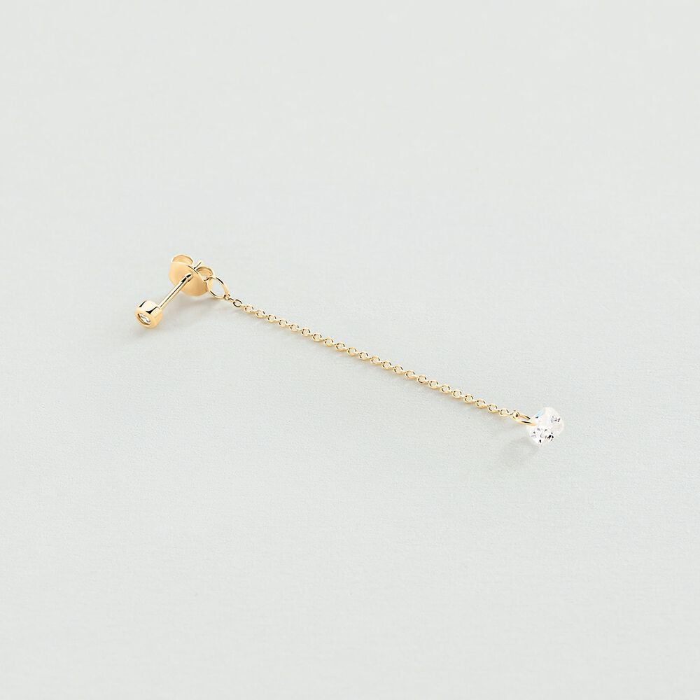 Agatha Piercing puce PERCEE - Cristal / Doré 02390023-137-TU