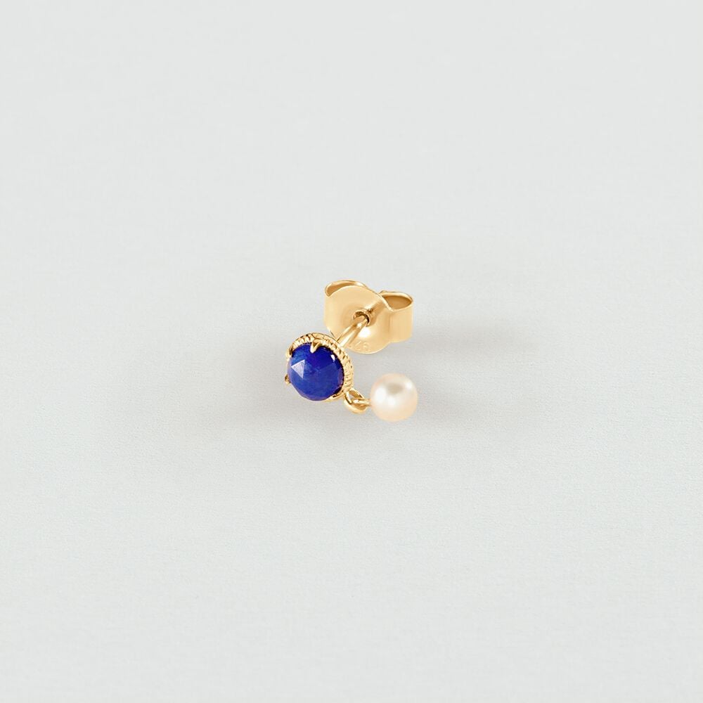 Agatha Piercing puce PRECIEUX - Bleu Lapis 02390410-224-TU