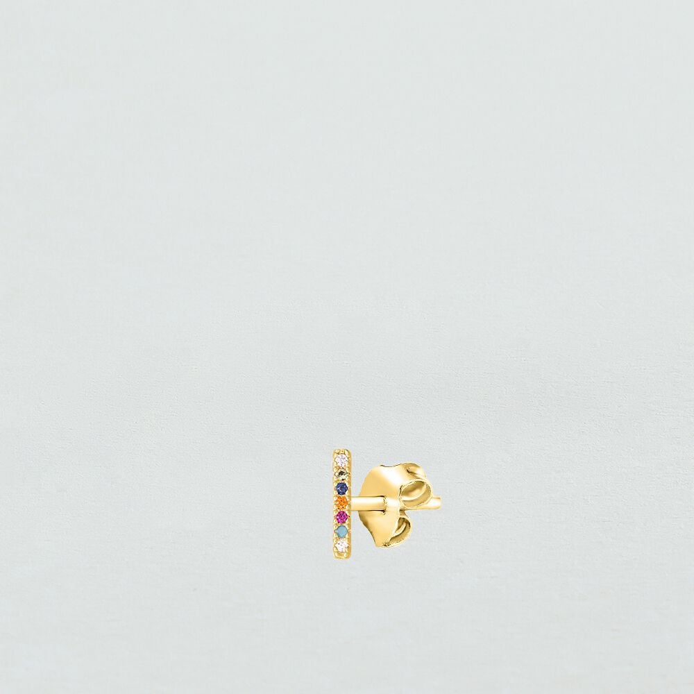 Agatha Piercing puce RAINBOWS - Multicolore / Doré 02340430-256-TU