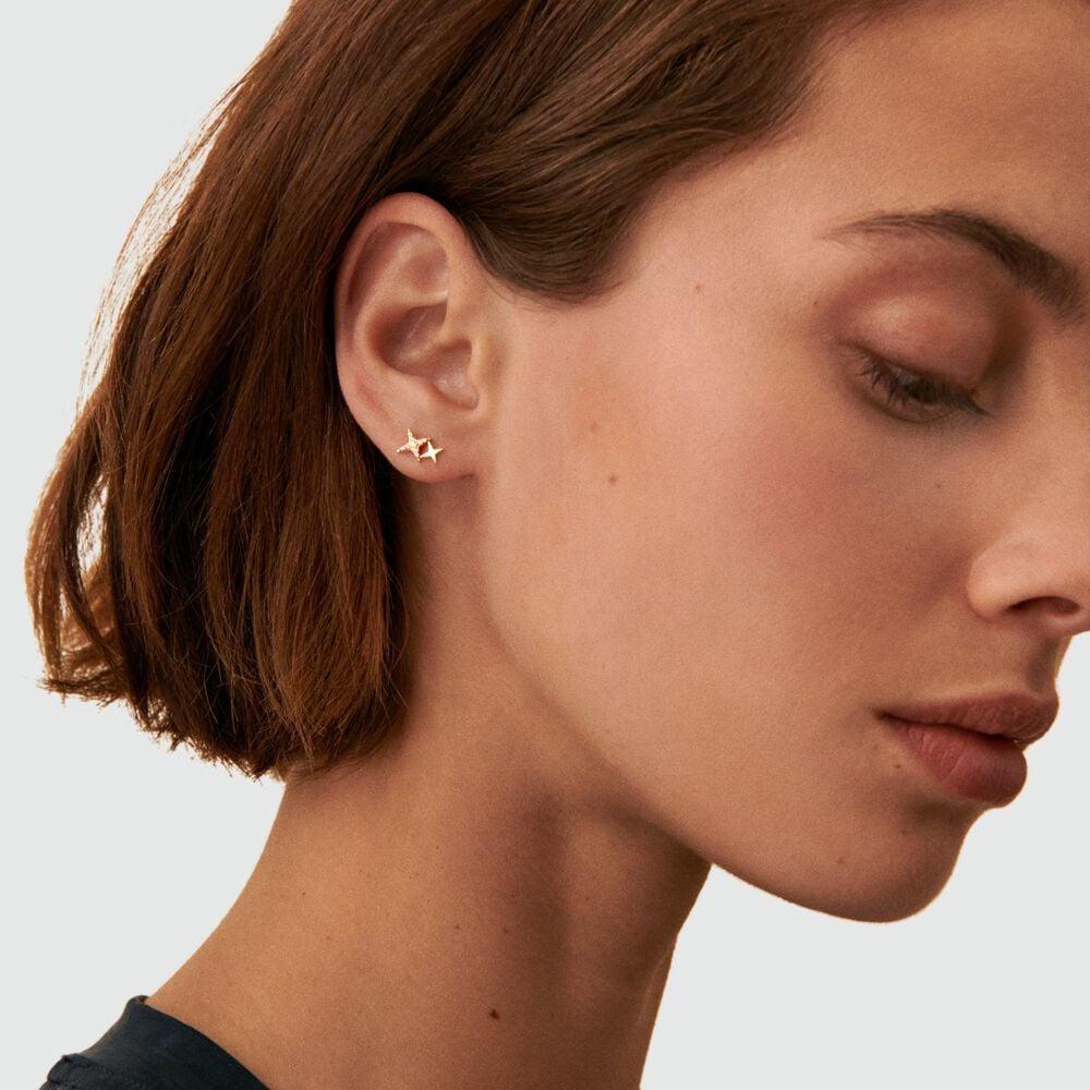 Agatha Piercing Puce SHINING - Cristal / Doré 02390493-137-TU