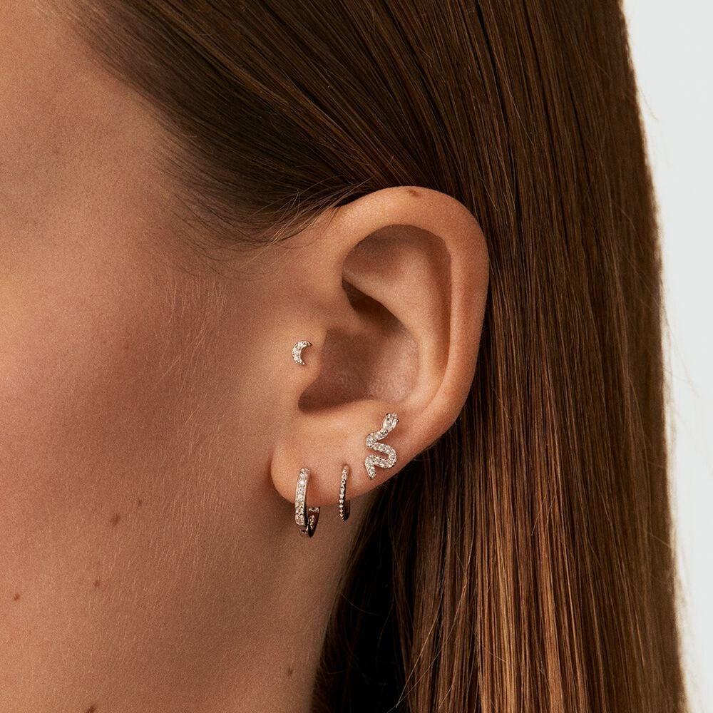 Agatha Piercing Puce SNAKY - Cristal / Argenté 02320980-136-TU