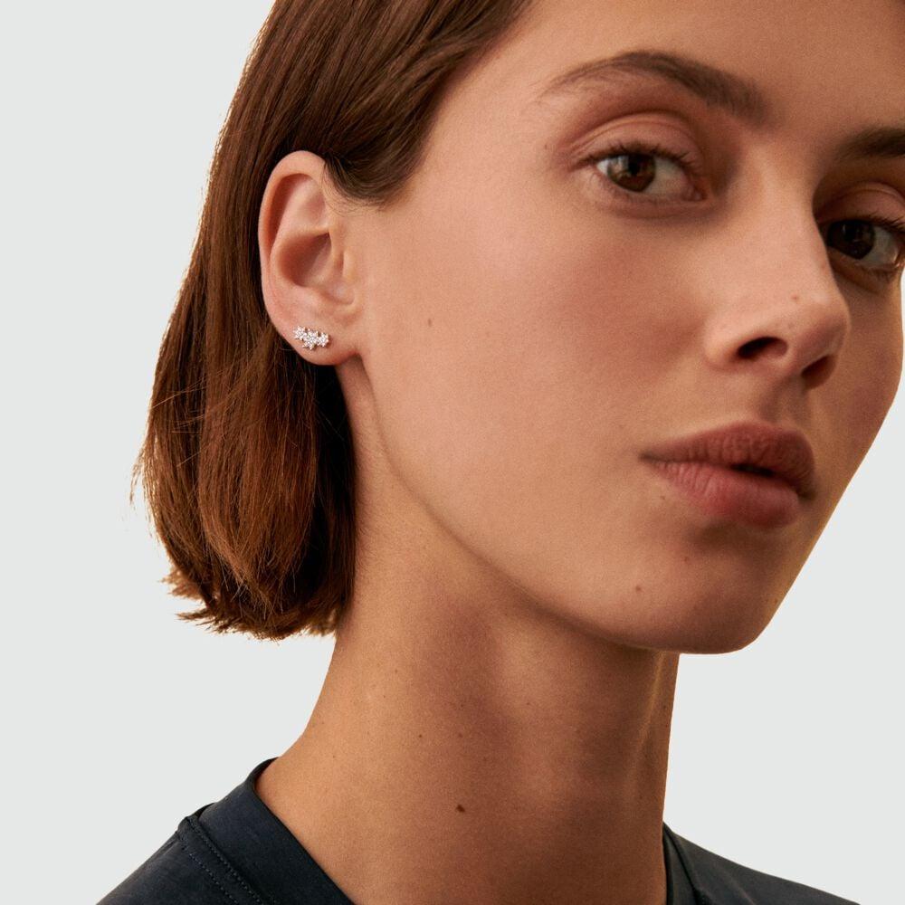 Agatha Piercing Puce TRIOFLOR - Cristal / Argenté 02320664-136-TU