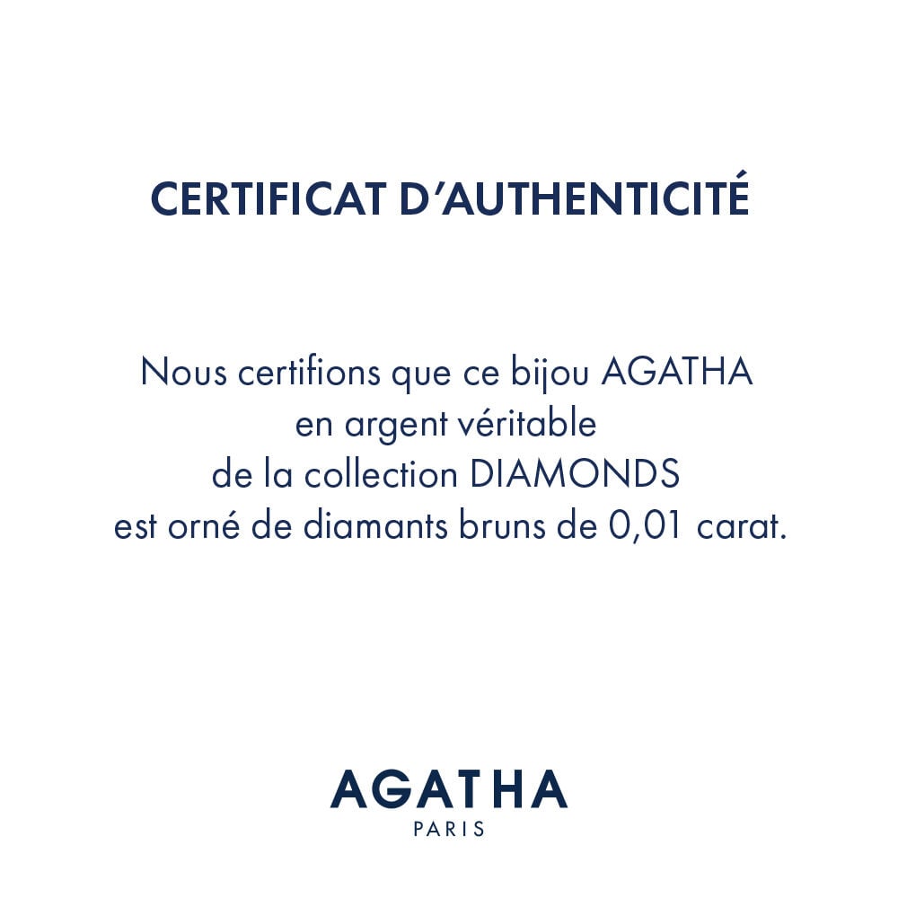 Agatha PLV CERTIFICAT D'AUTHENTICITÉ - Sans Couleur 03660735-000-TU