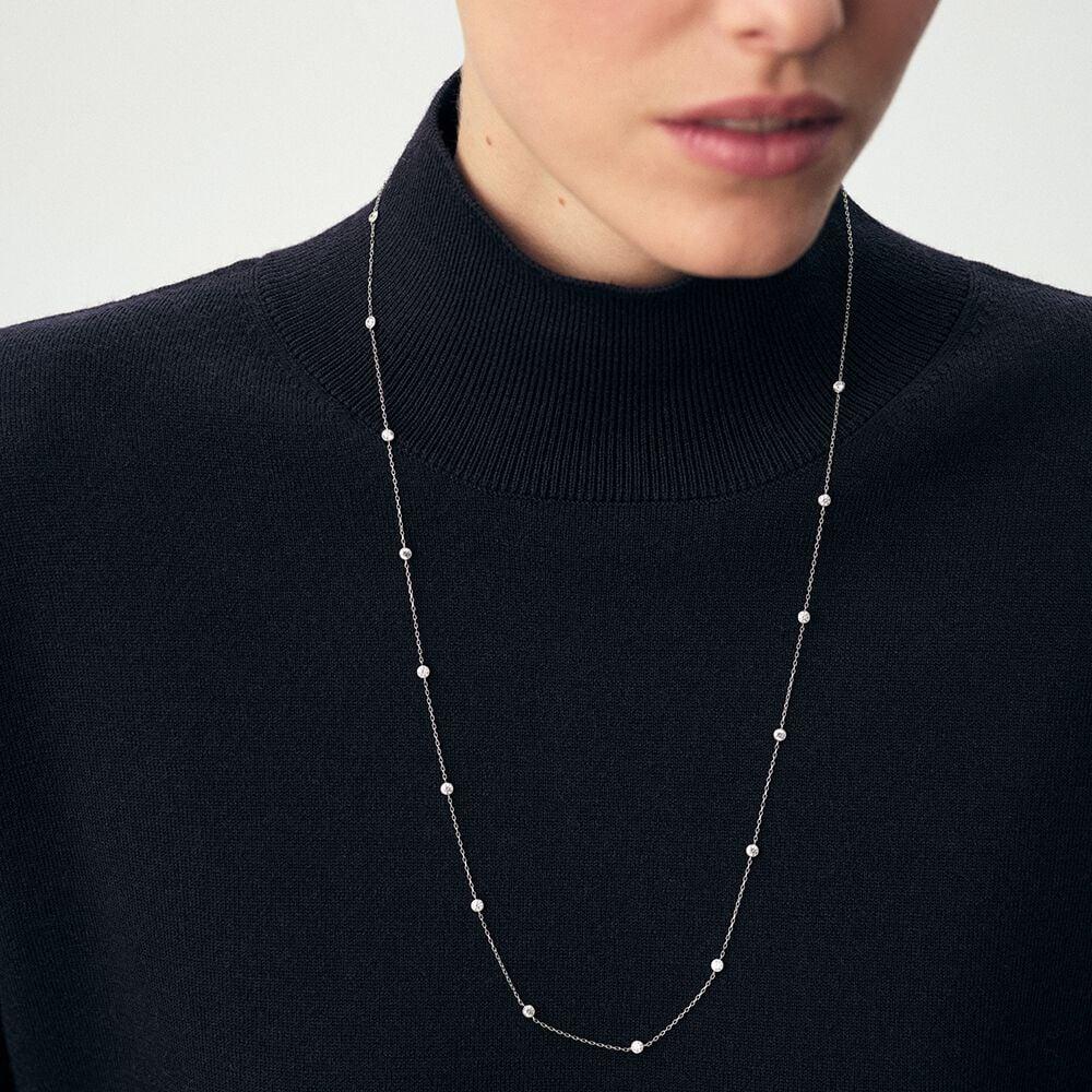 Agatha Sautoir BRILLANT - Cristal / Argenté 02620631-136-TU