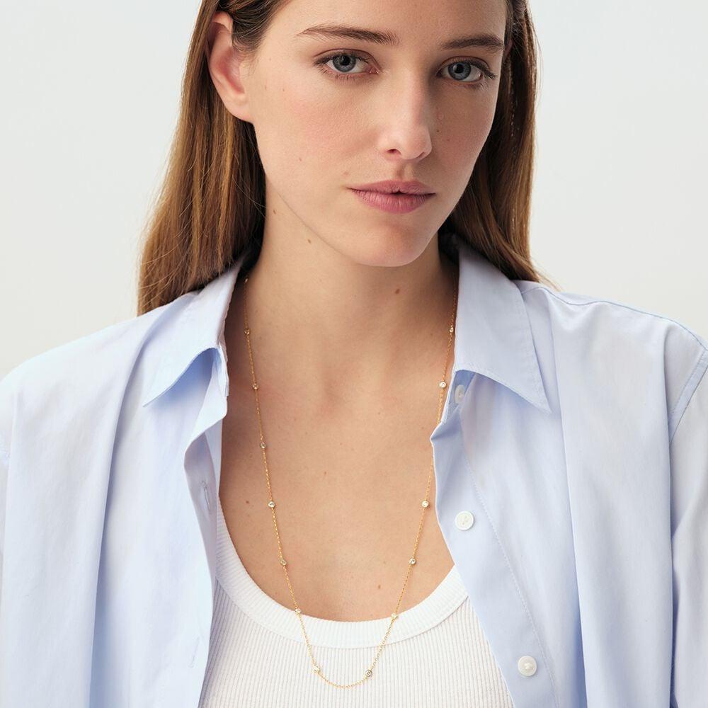 Agatha Sautoir BRILLANT - Cristal / Doré 02690209-137-TU