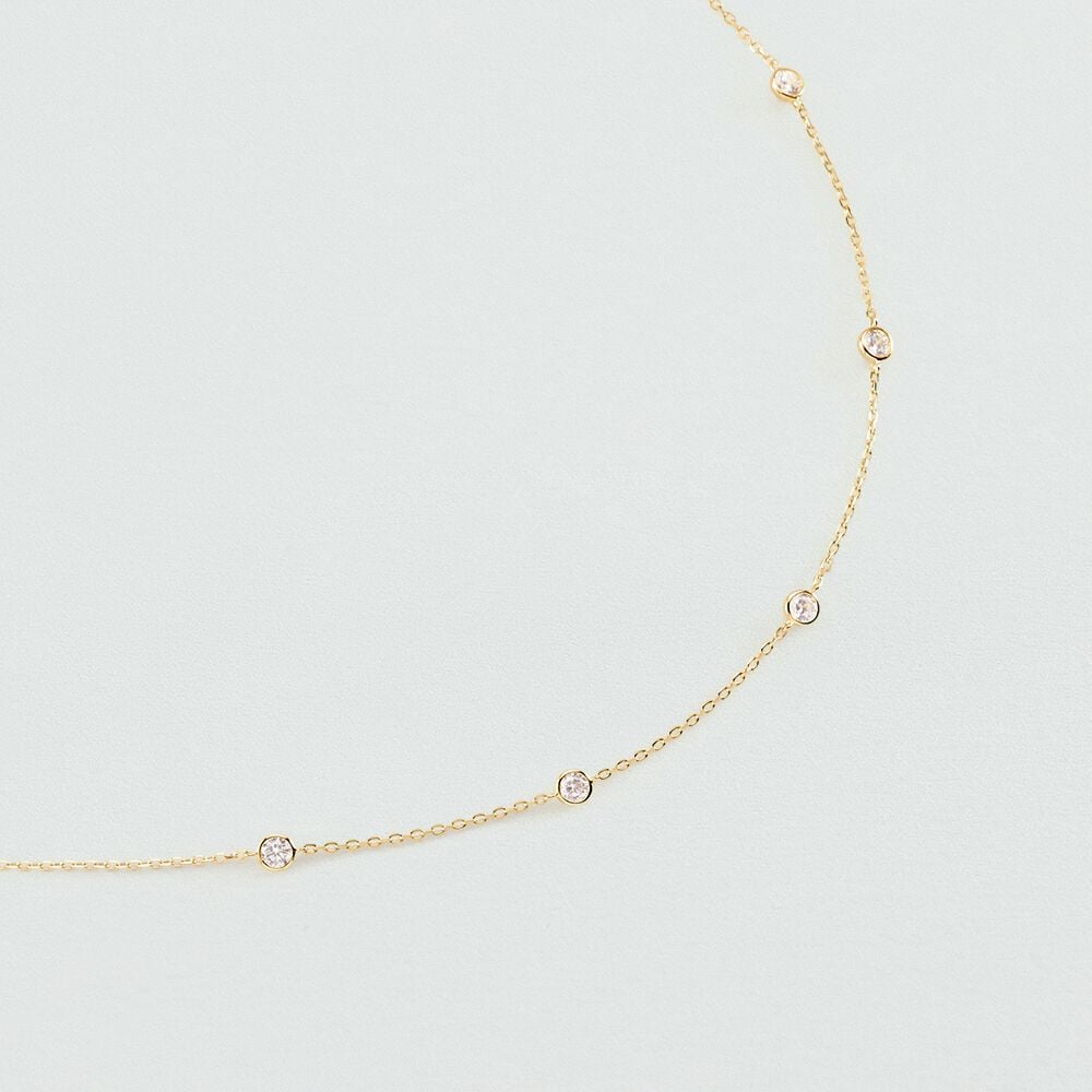 Agatha Sautoir BRILLANT - Cristal / Doré 02690209-137-TU