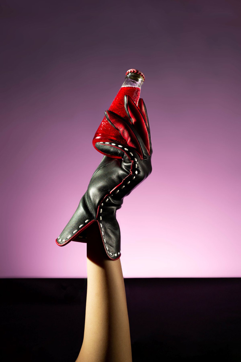 Agnelle Gants Femme En Cuir Doublés Soie Pilar