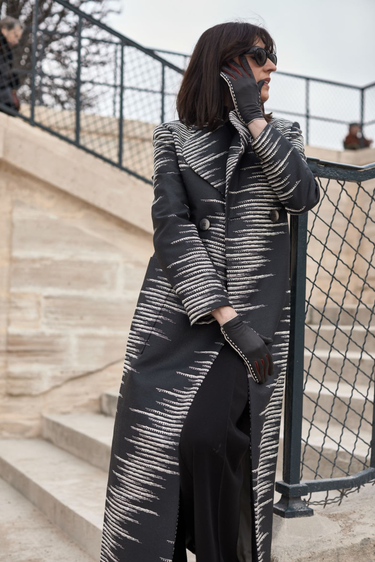 Agnelle Gants Femme En Cuir Doublés Soie Pilar