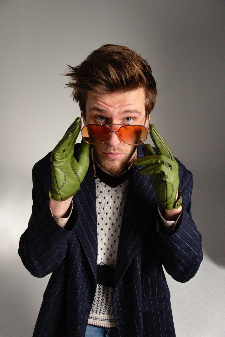 Agnelle Gants Homme En Cuir Liam
