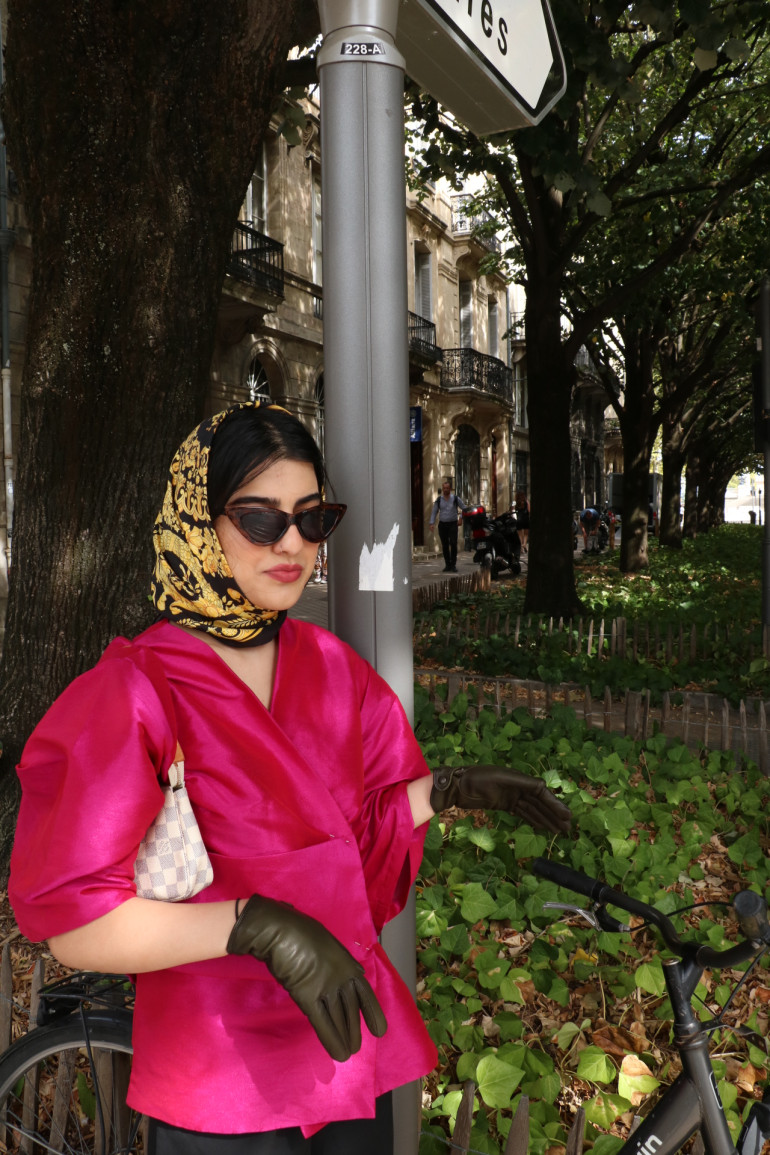 Agnelle Gants En Cuir De Mobilité Femme Doublés Soie Amal