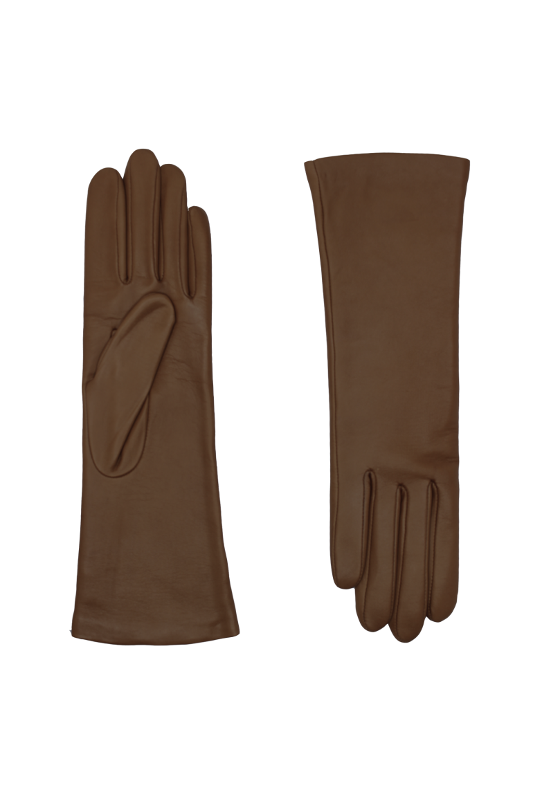 agnelle Gants Femme en Cuir Doublés Cachemire Christina