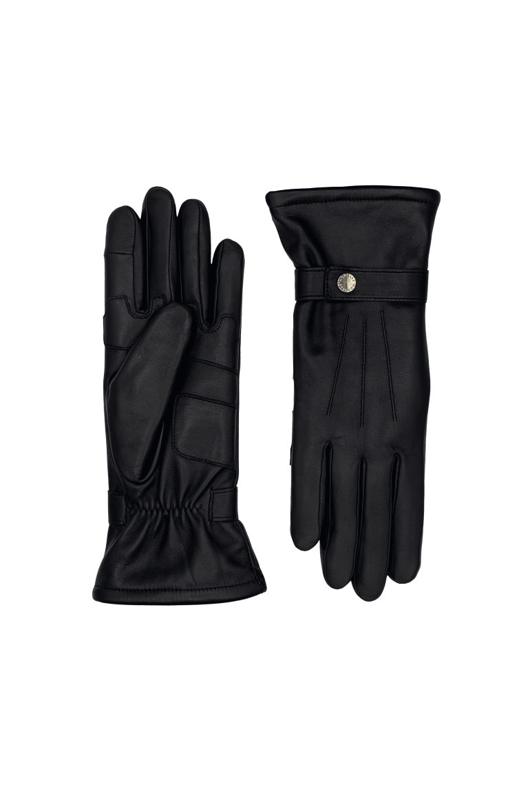 agnelle Gants Femme en Cuir Doublés Polaire Badia |Gants Agnelle