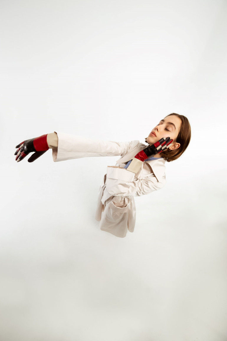 Agnelle Gants Femme En Cuir Doublés Soie Elia I Gants Agnelle