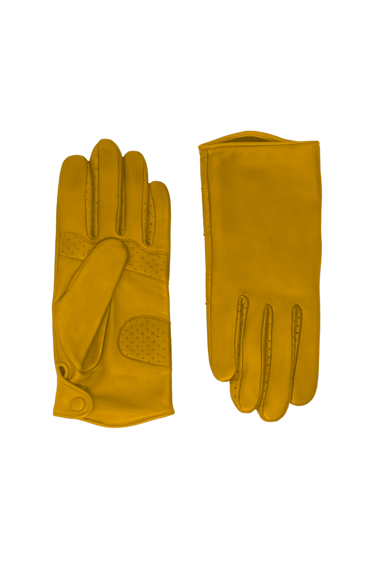 agnelle Gants Homme en Cuir Doublés Soie Ruba I Gants Agnelle