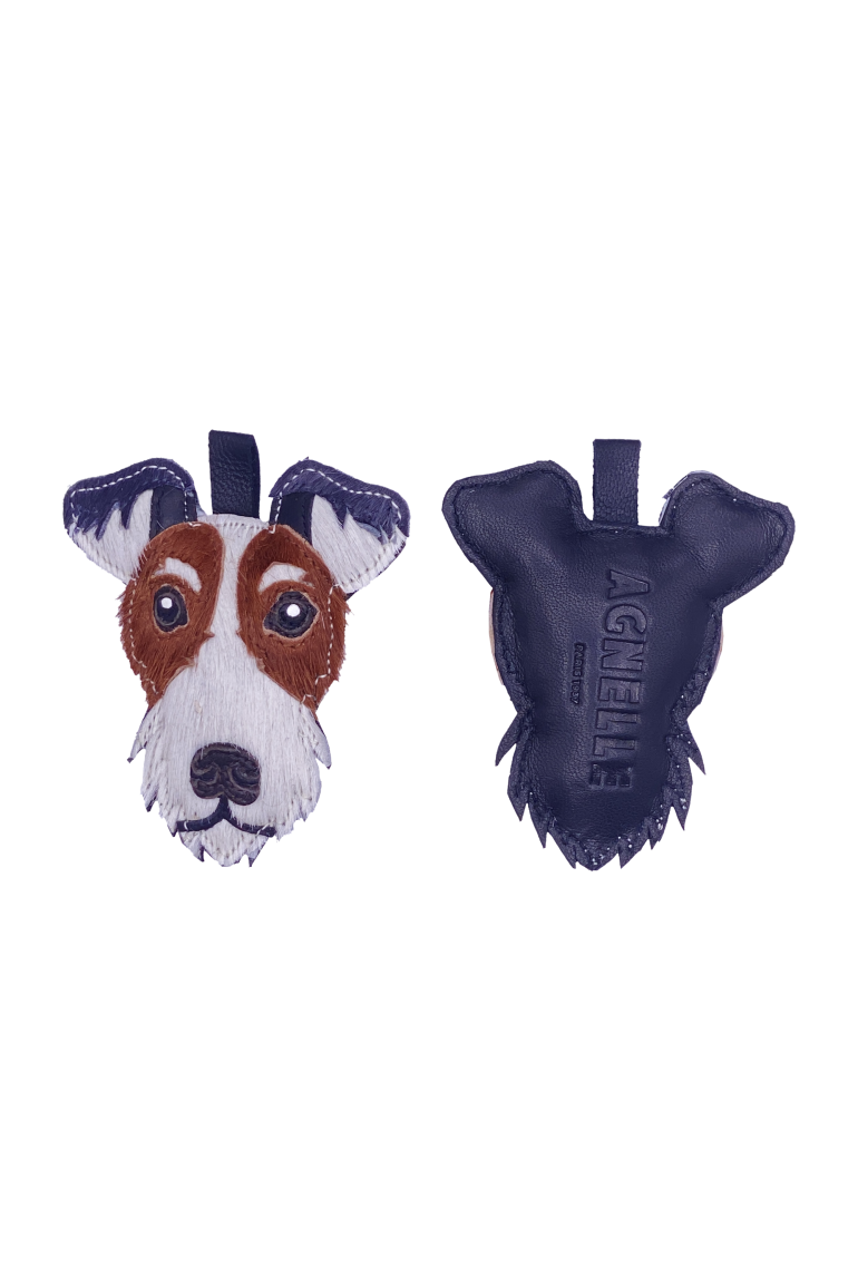 agnelle Porte-clés animaux en cuir d'agneau – Races de chiens