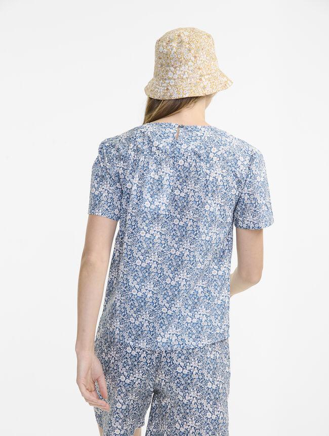 Aigle Blousecoton En Tissu Liberty Catégories