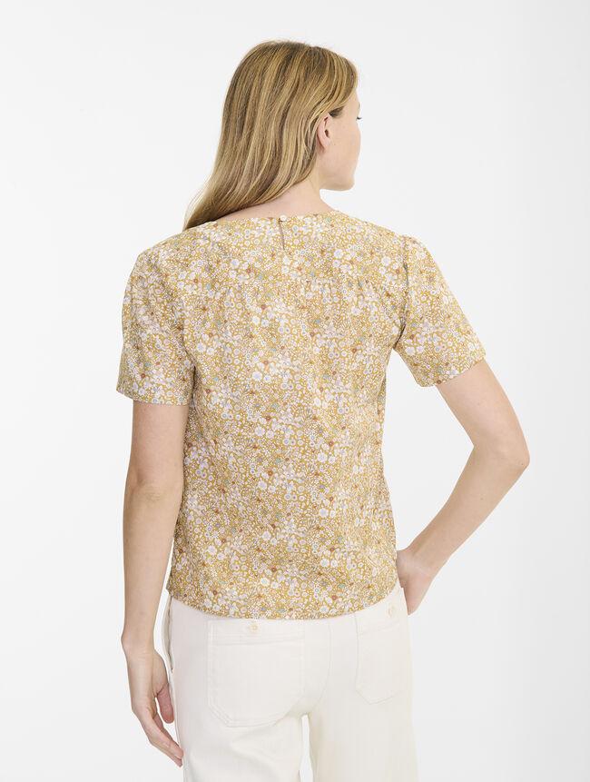 Aigle Blousecoton En Tissu Liberty Catégories