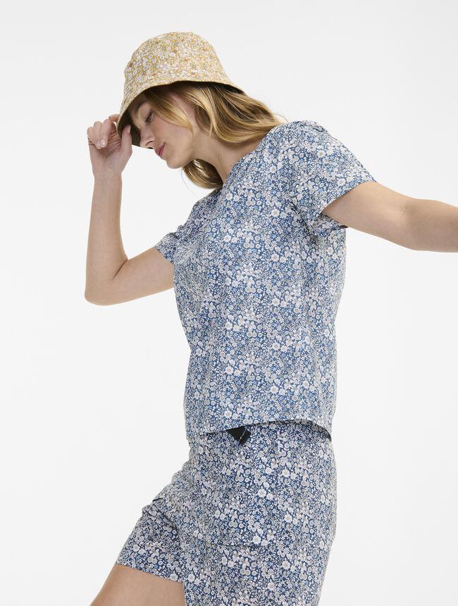 aigle Blousecoton en tissu Liberty catégories