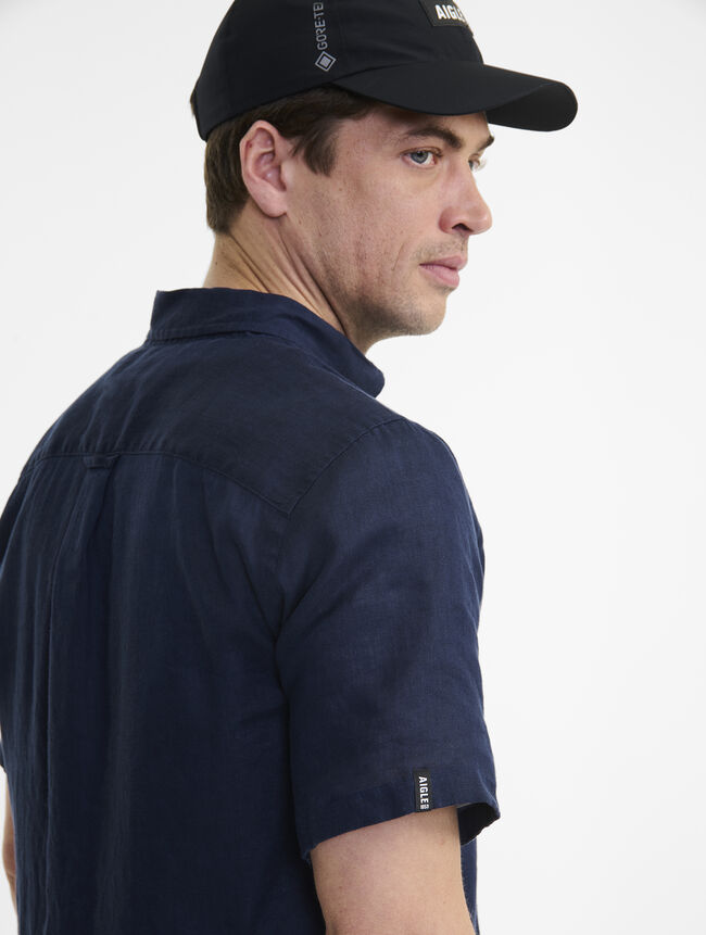 Aigle Chemise En Lin à Manches Courtes Catégories